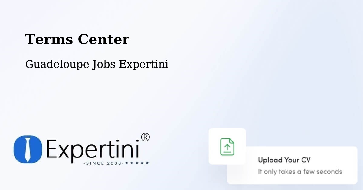 Terms of Service – L’Îlet - Guadeloupe Jobs Expertini